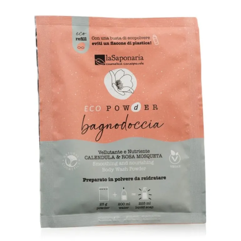 Bagnodoccia in polvere vellutante e nutriente