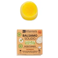 Balsamo solido bio Forza - ristrutturante e nutriente