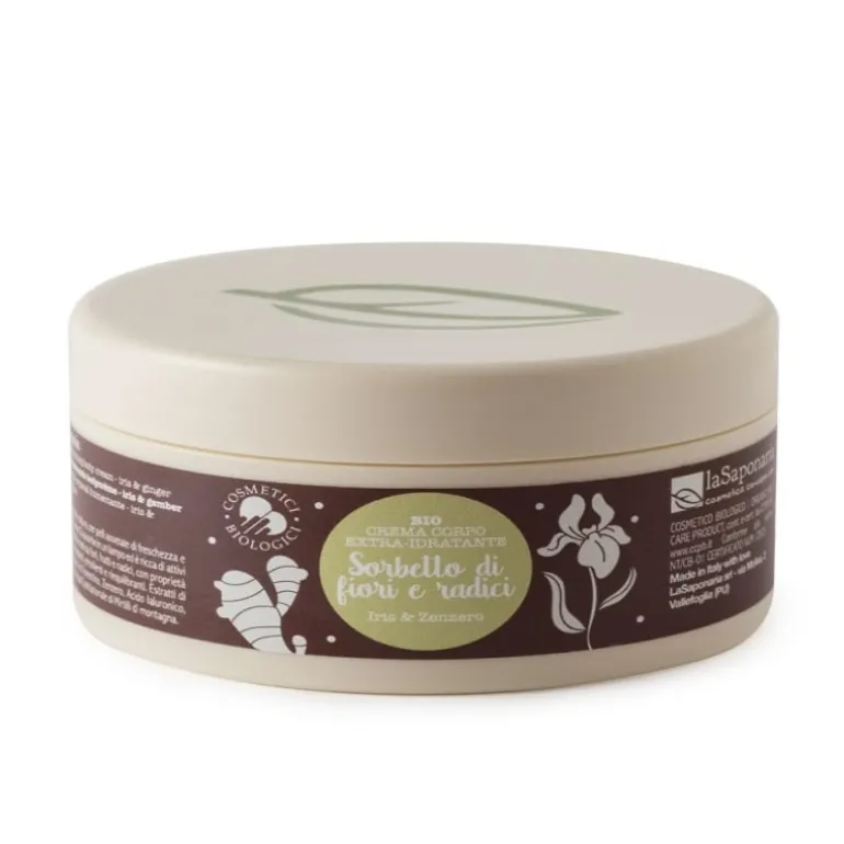 Crema corpo idratante Iris e Zenzero - Sorbetto di fiori e radici