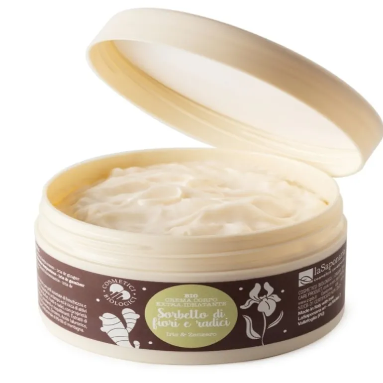 Crema corpo idratante Iris e Zenzero - Sorbetto di fiori e radici