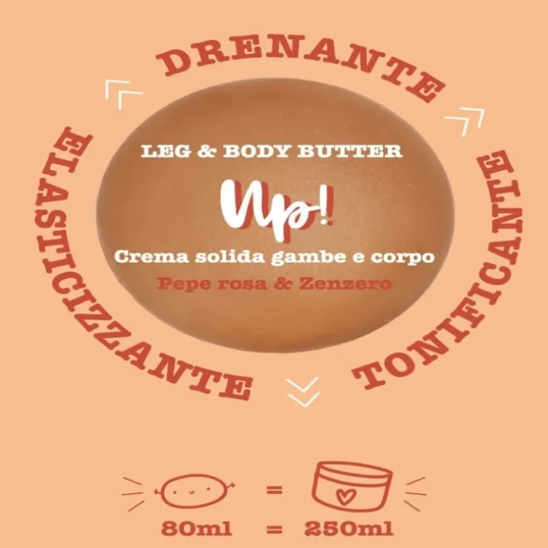 Crema solida gambe e corpo UP!