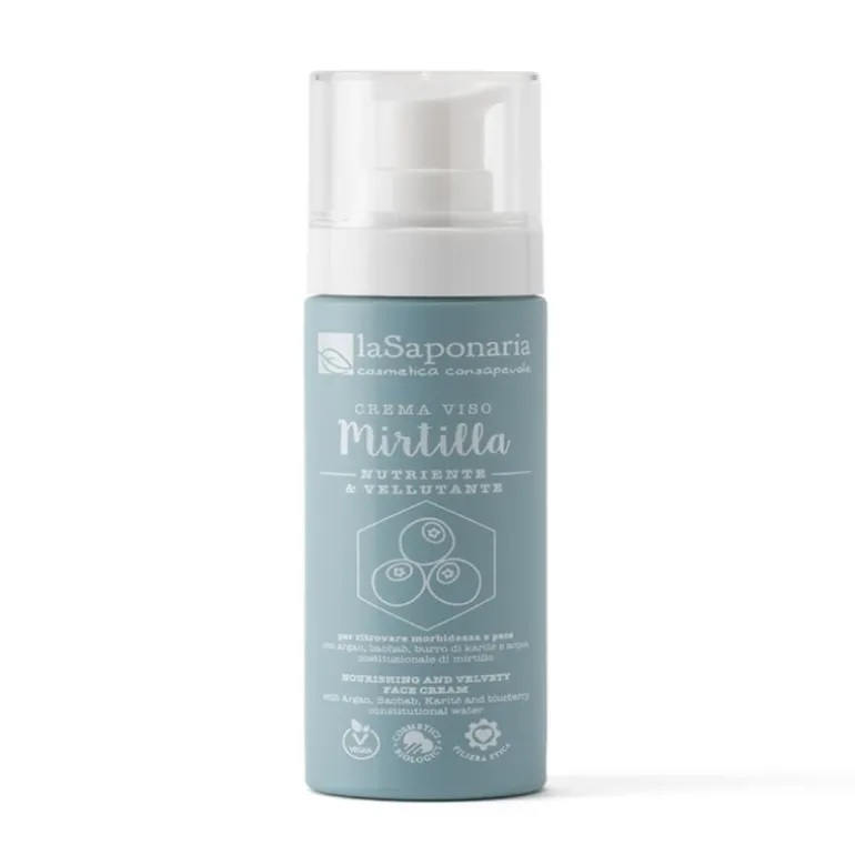 Crema viso nutriente Mirtilla