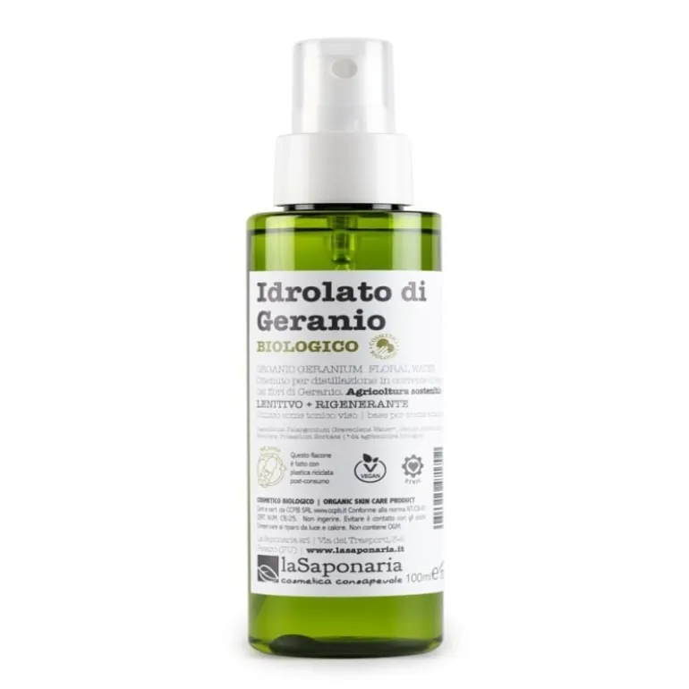 Idrolato di geranio bio