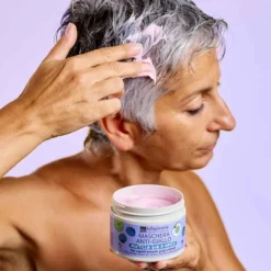 Kit anti-giallo per capelli bianchi, grigi o biondi
