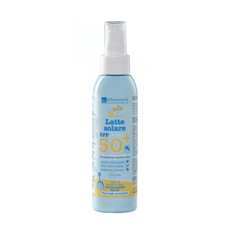 Latte solare SPF 50+ - Protezione molto alta bimbi e pelli sensibili