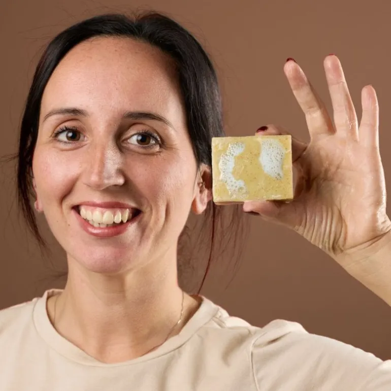 Sapone da doccia mandorla e zenzero