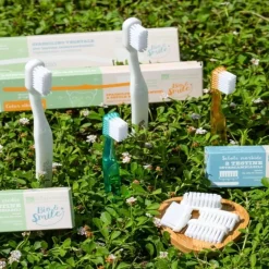 Spazzolino fibra vegetale - setole medie