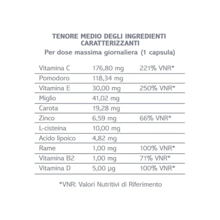SUN VITAMIN - Integratore alimentare protezione e pigmentazione