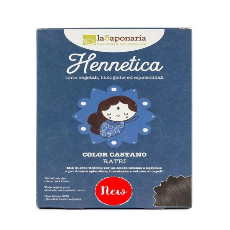 Tinta vegetale castano scuro - Ratri